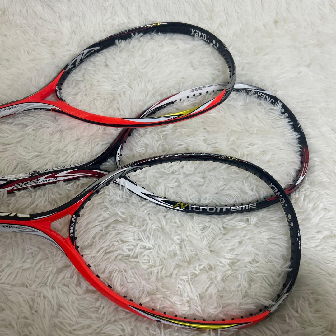 【美品】3本セット 廃盤品 ヨネックス ネクシーガ90G UL1