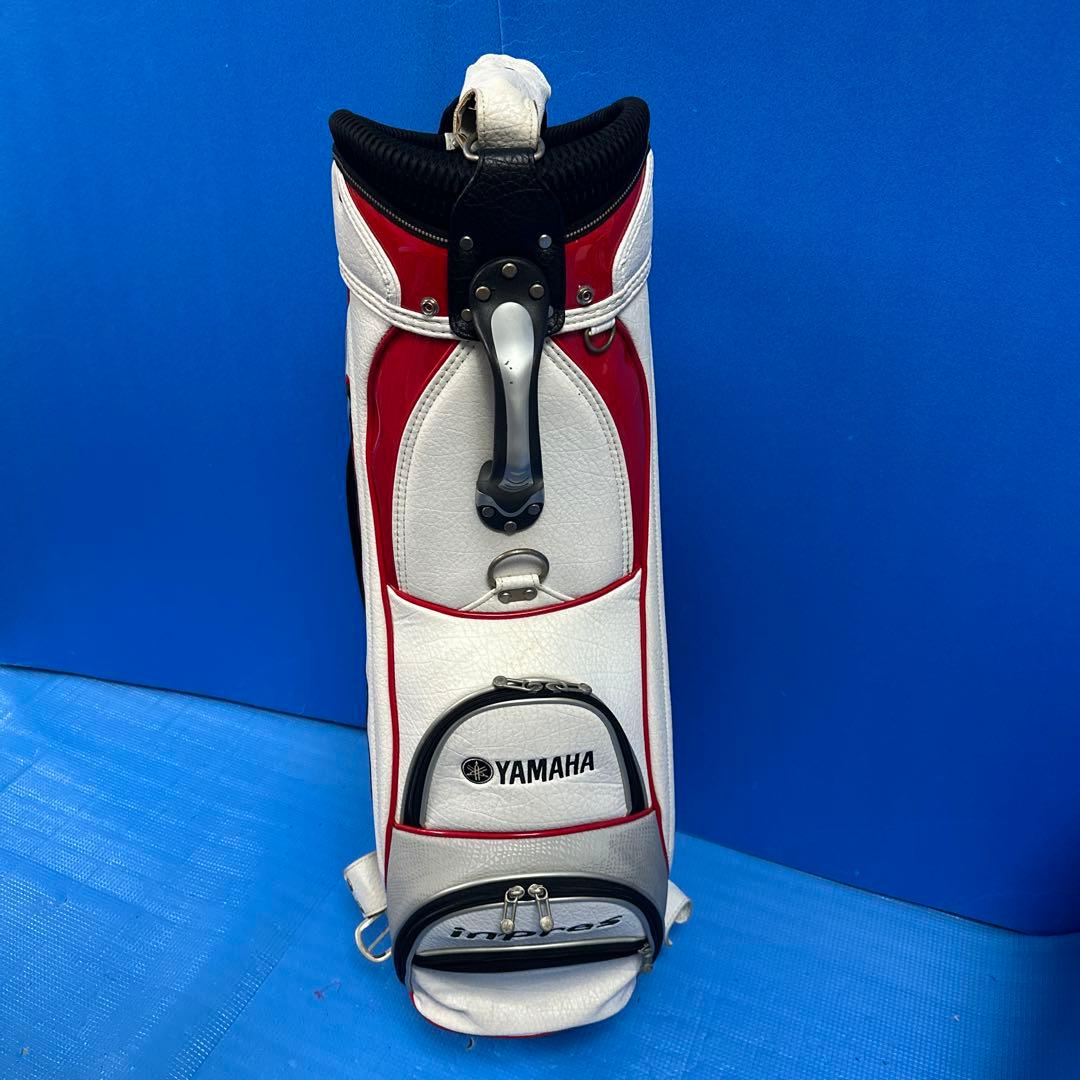 YAMAHA inpres キャディバッグ ホワイト/レッド