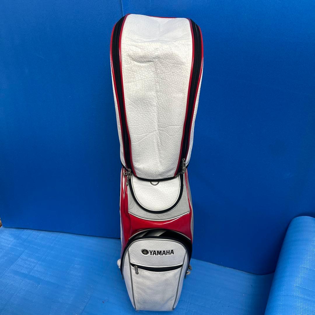 YAMAHA inpres キャディバッグ ホワイト/レッド