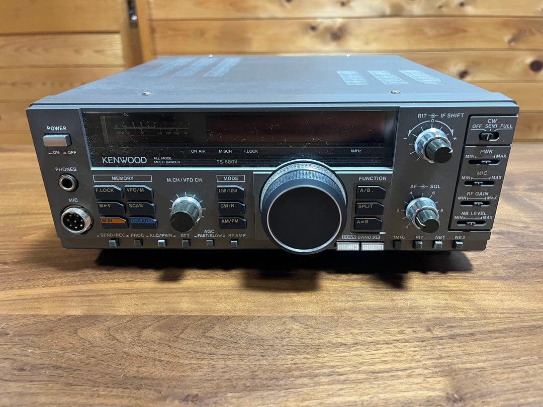 【動作確認済】Kenwood TS-680V 無線機 PS-22 安定化電源
