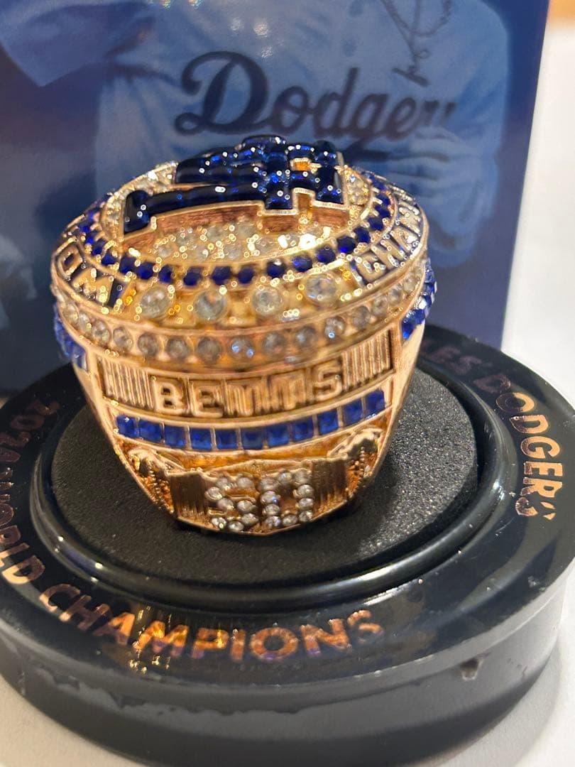 8/25来場者限定】ムーキーベッツ　ワールドチャンピオンリング