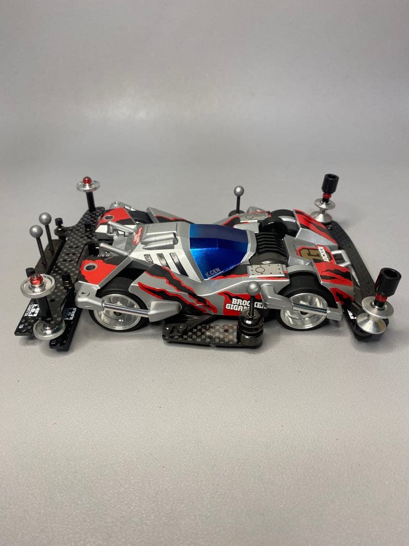 【ミニ四駆】基本の改造がされたミニ四駆。改造例や部品取り等に。NO.487