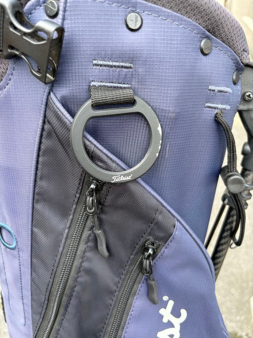 Titleist ネイビー ゴルフバッグ スタンド式
