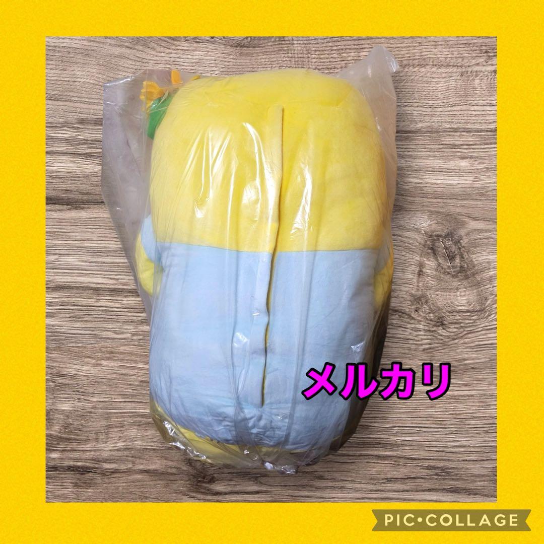 新品未使用レア公式ふなっしーぬいぐるみ90㌢巨大グッズふなっしーランドステッカー