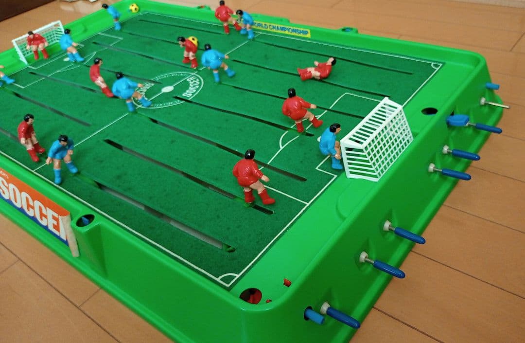 #ボードゲーム　#サッカー　#昭和レトロ　古さが味わい深いです