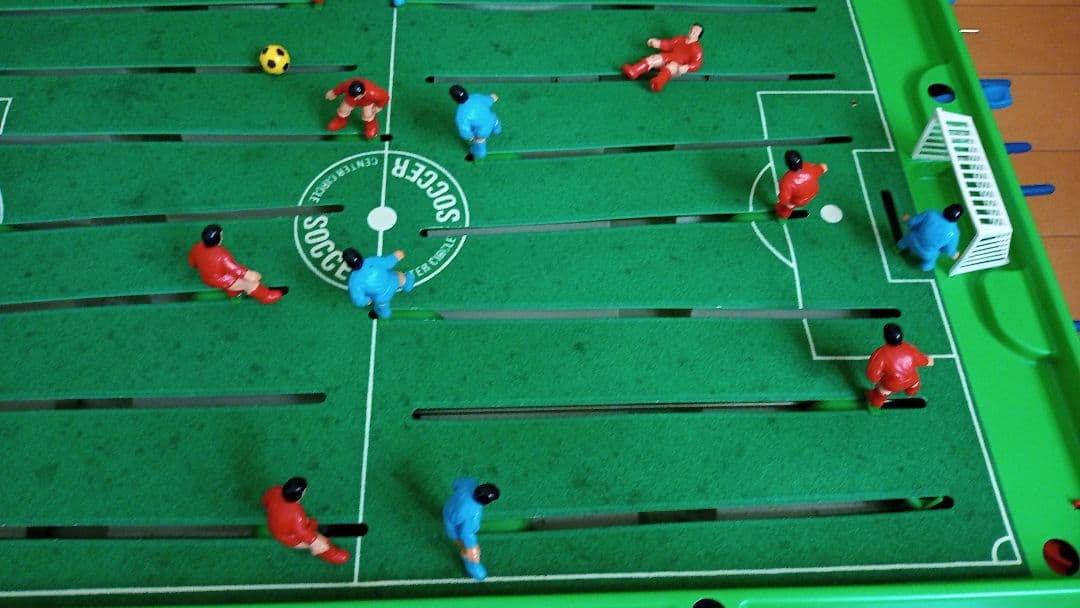 #ボードゲーム　#サッカー　#昭和レトロ　古さが味わい深いです