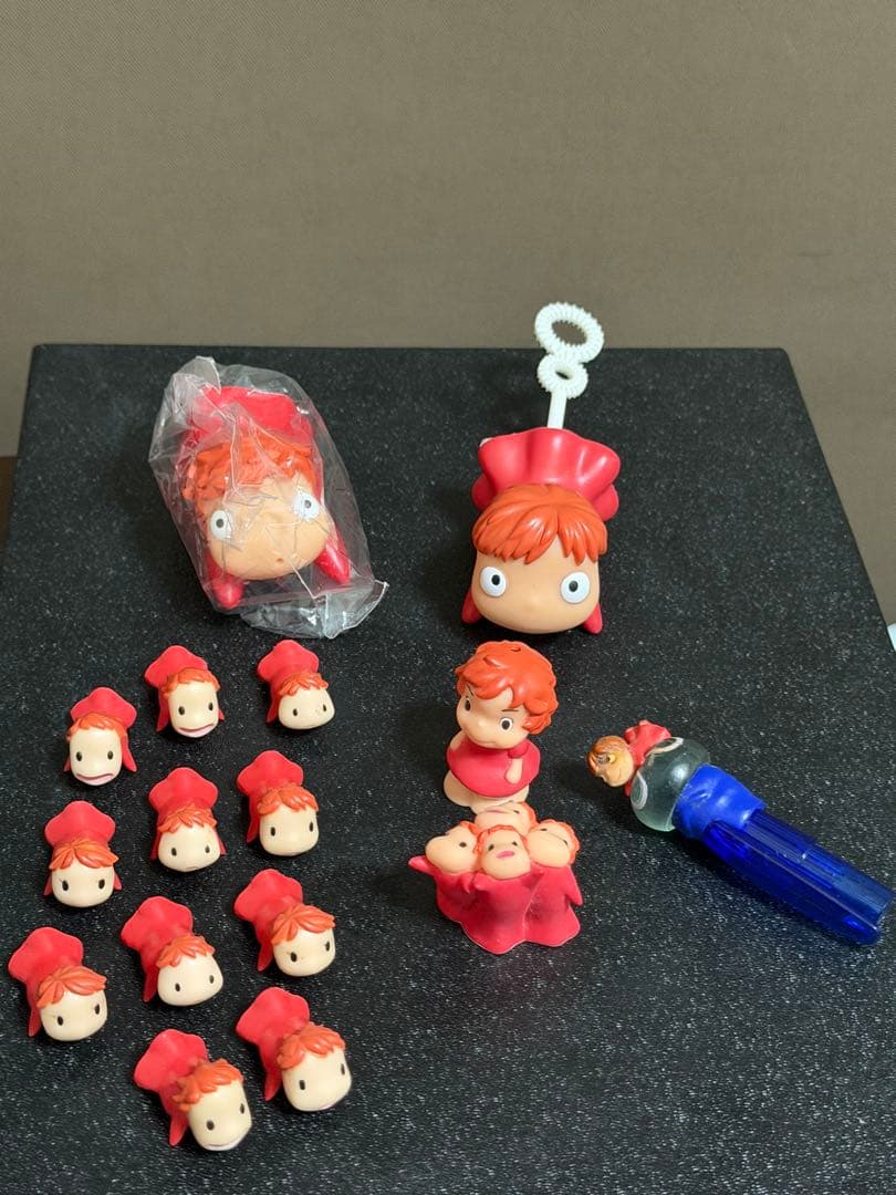 崖の上のポニョ ❤️ポニョ＋妹たち11個 廃盤 フィギュア 指人形