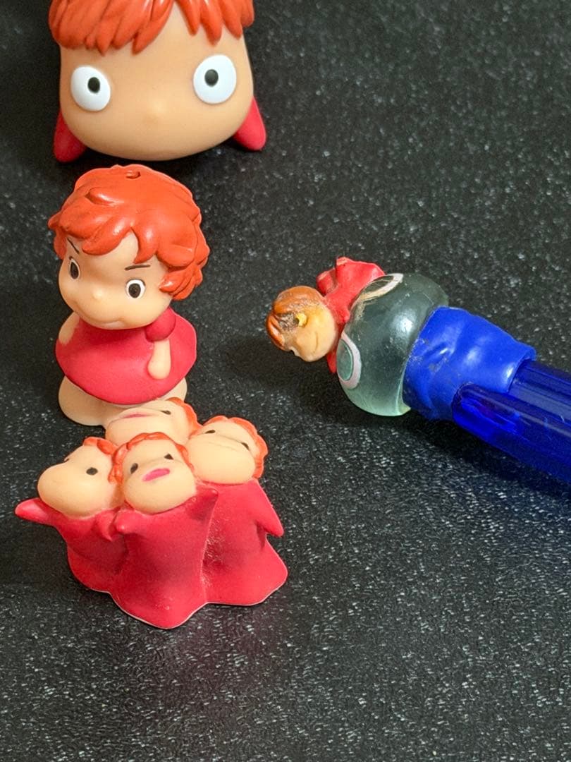 崖の上のポニョ ❤️ポニョ＋妹たち11個 廃盤 フィギュア 指人形