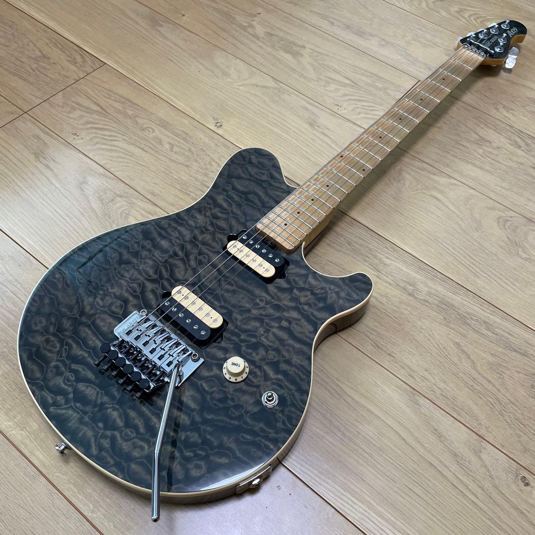 ギター Music Man AXIS Tribute Translucent Black