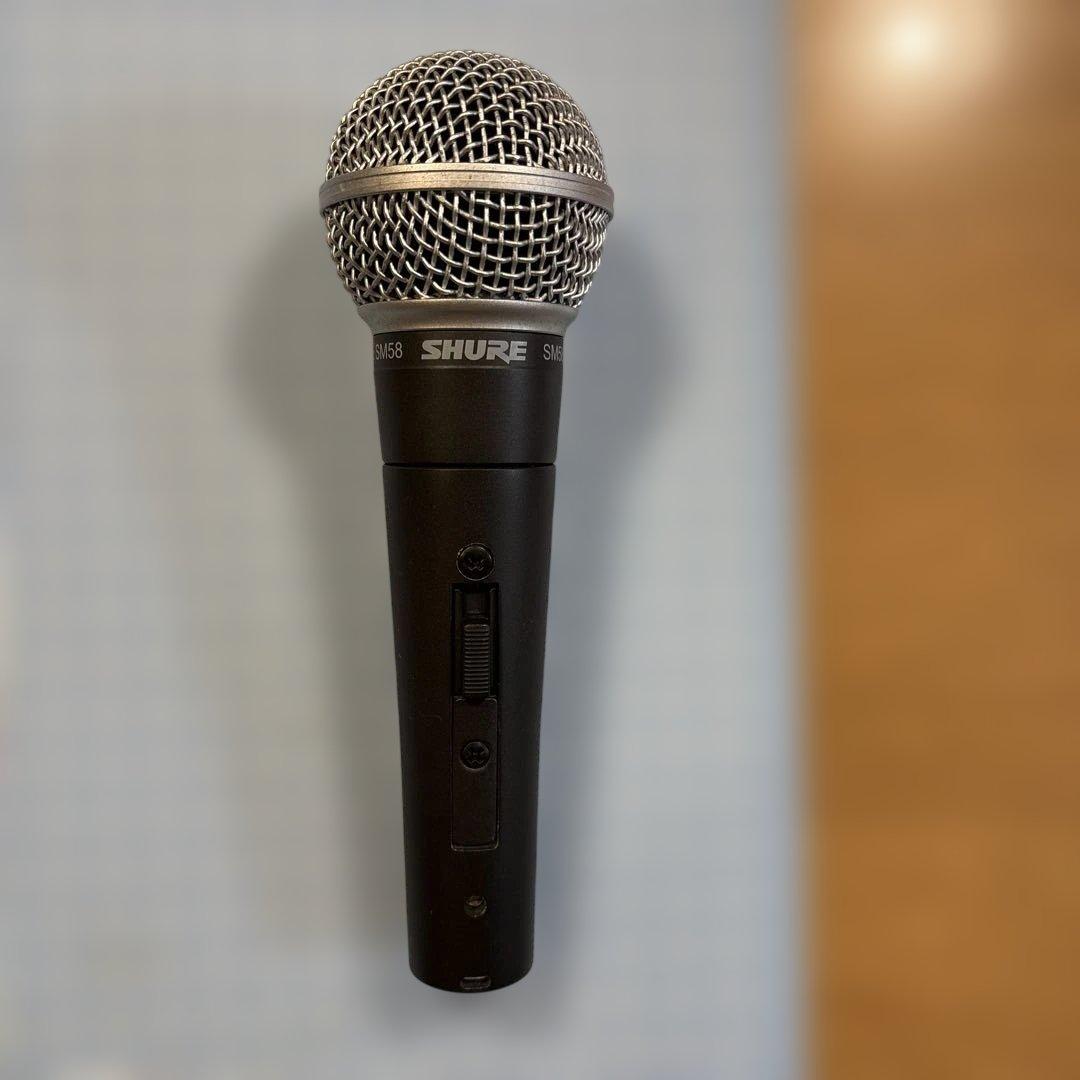 SHURE シュア ダイナミックマイク SM58 ON/OFFスイッチ付き