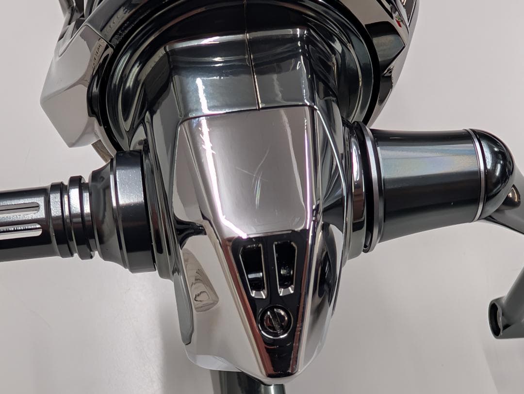 シマノ 22ステラ C3000XG & 社外ハンドルノブとリールスタンドセット