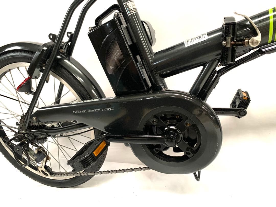 【即乘】送料無料 折り畳み電動自転車24V 8Ah 6速 20インチ 動作確認済