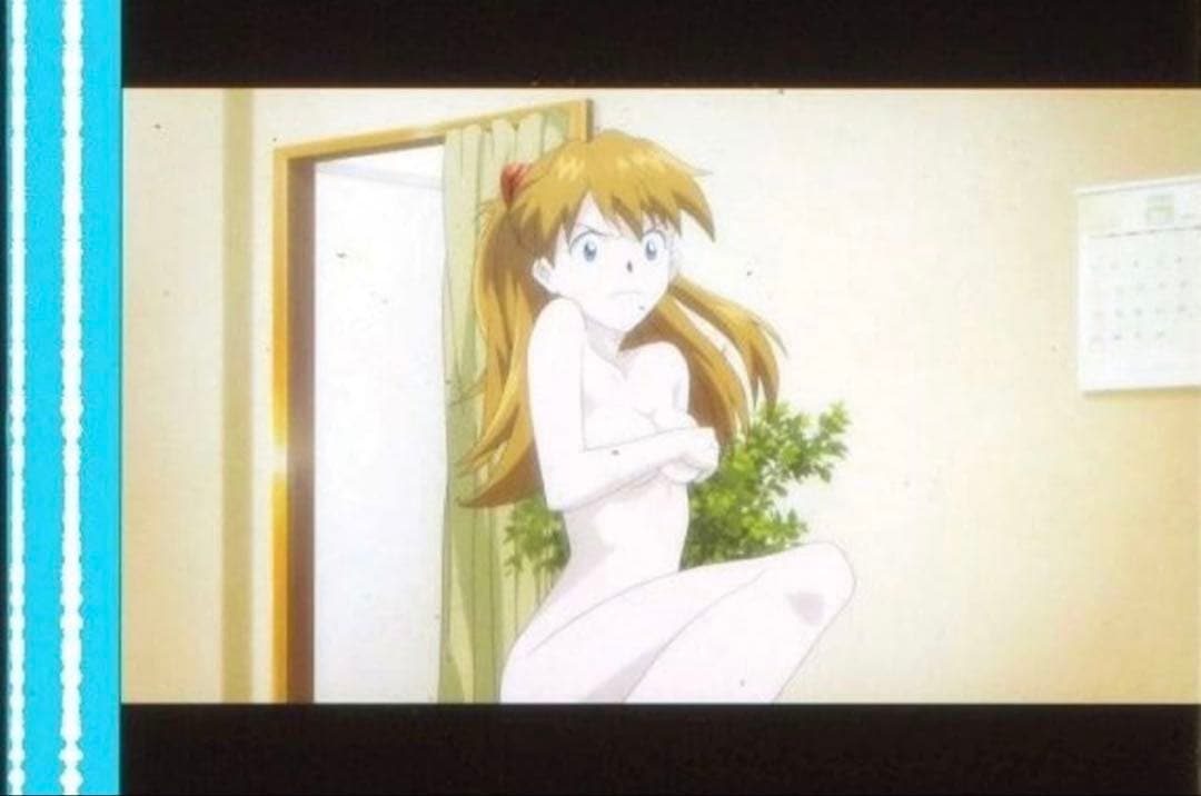 新劇場版　エヴァンゲリオン　破　上映フィルム　アスカ　お風呂上がり②