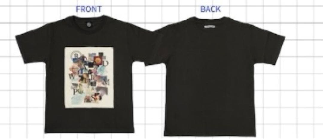 RADWIMPS シングルジャケットコラージュTシャツ L