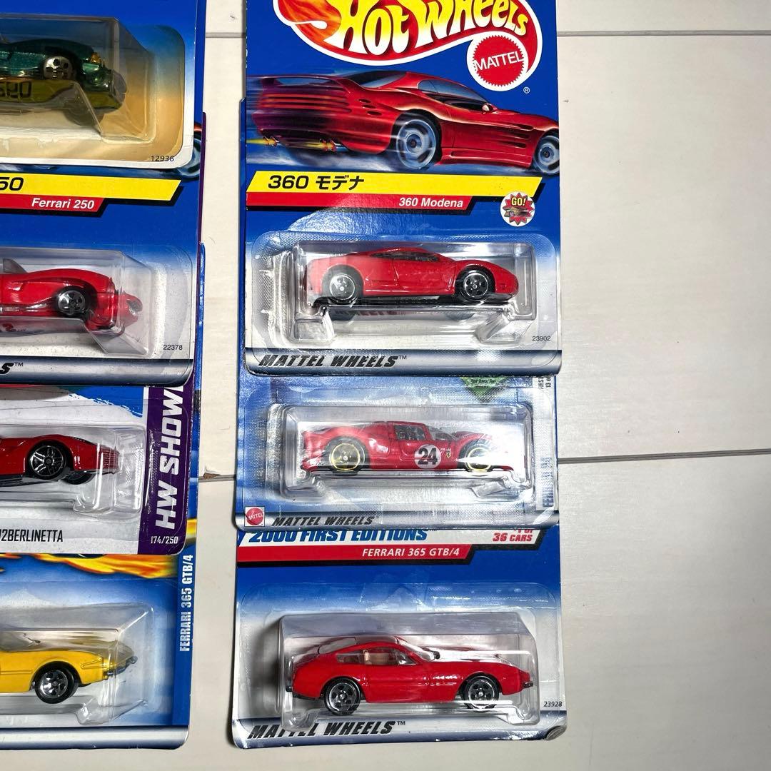 【オールド】Hot Wheels フェラーリ 7台セット