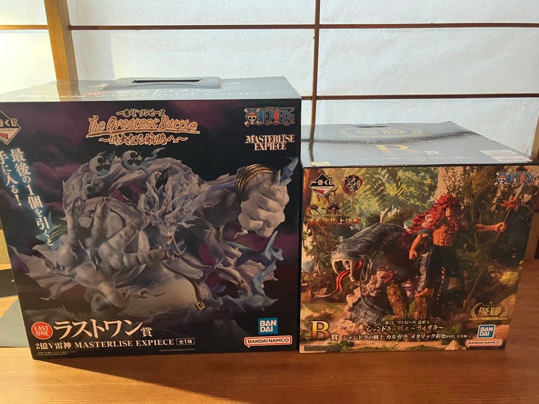 ワンピース　 一番くじ　魂豪示像　B賞　カルガラ　+ラストワン賞　アマル