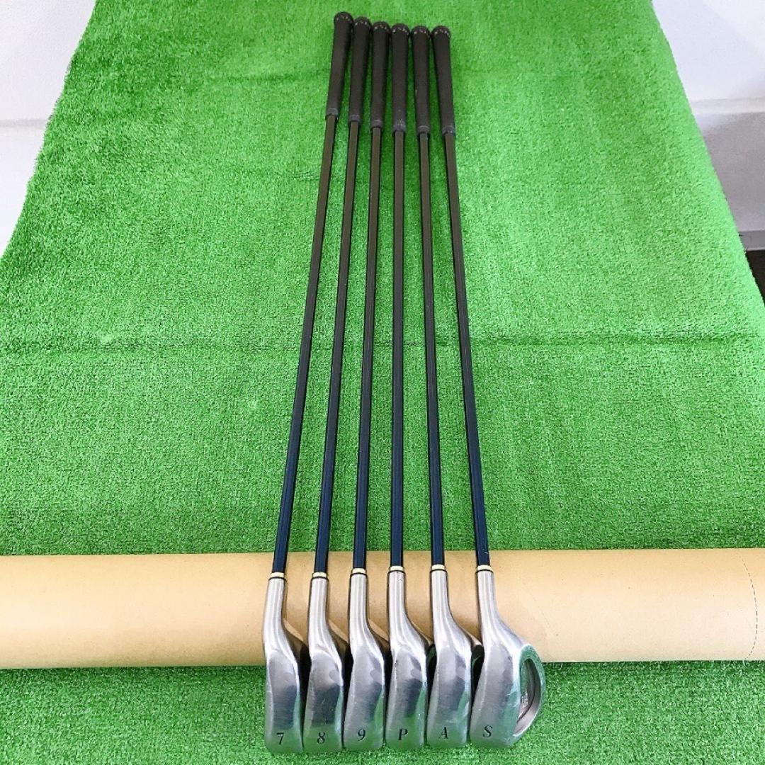 ツ76★ゼクシオ6本レディースアイアンセット MP400L XXIO女性用 純正