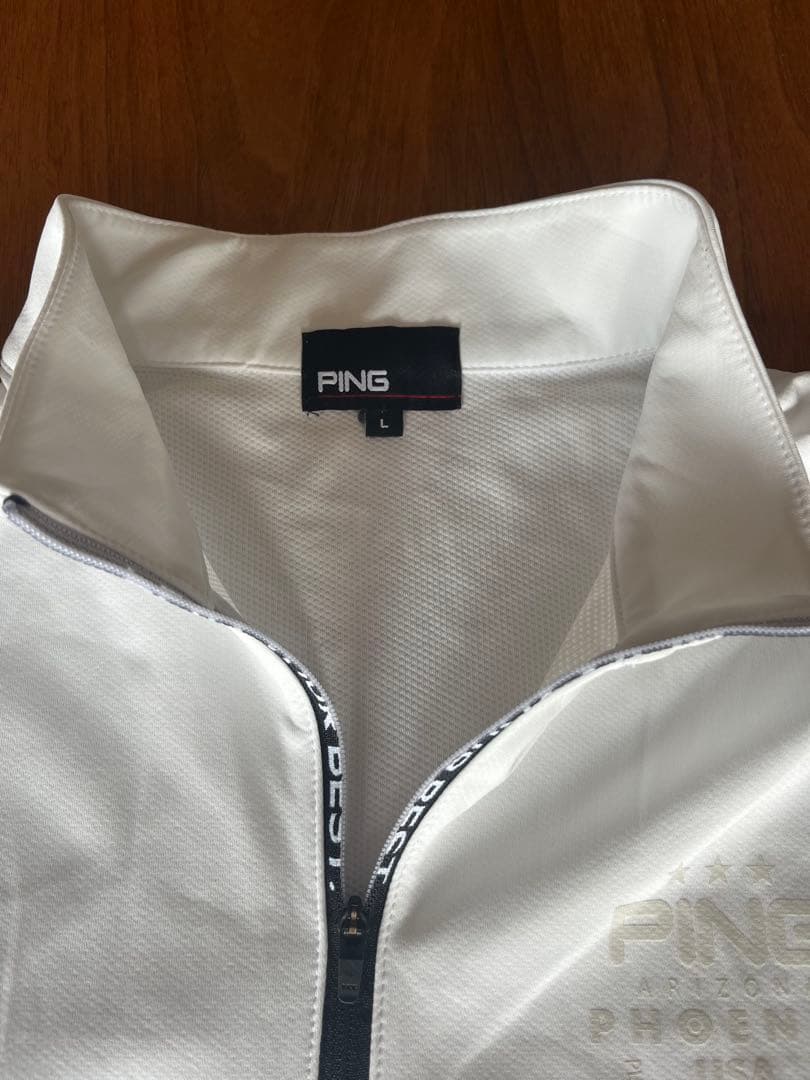PING ハーフジップジャケット ツインレイヤードアウター