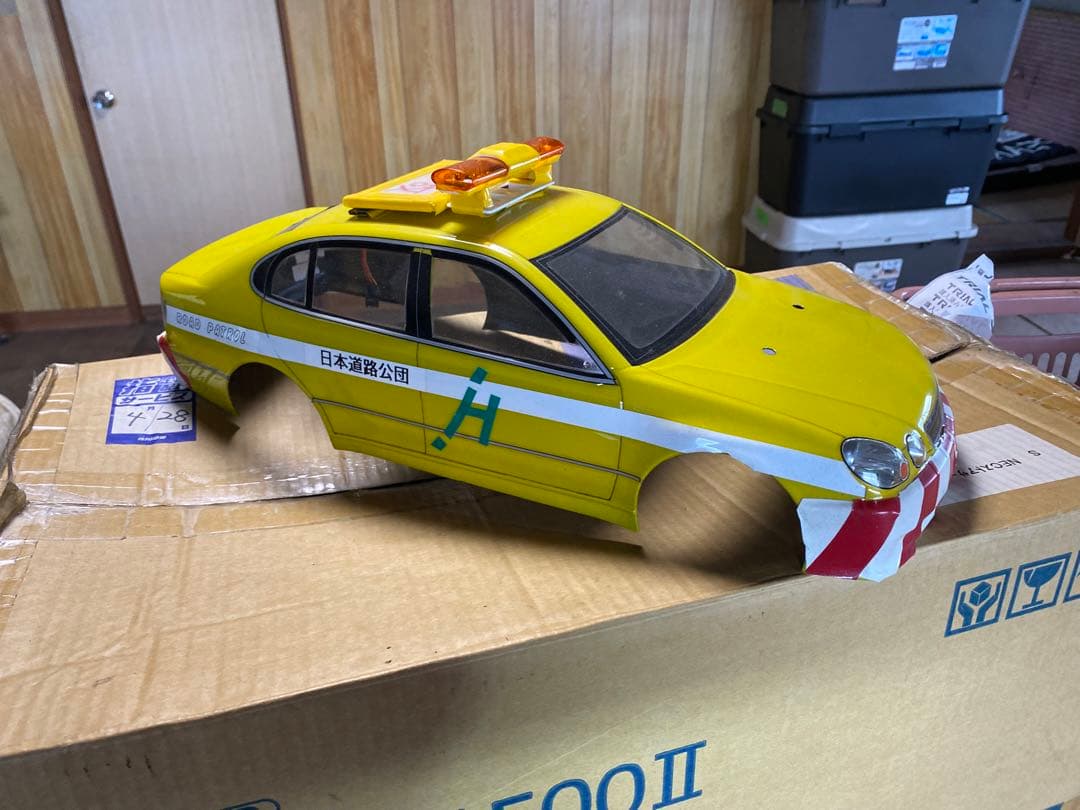 １／10 ラジコンボディ 警告灯付き