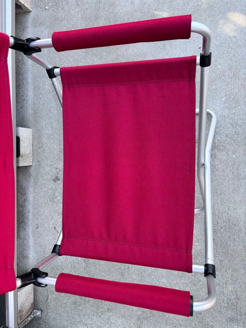  peak アウトドアチェア 赤