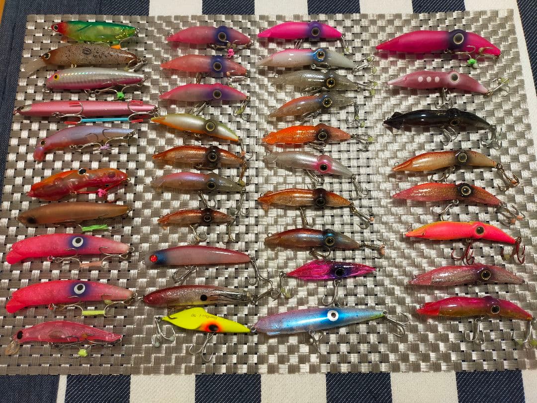 ホタルイカパターン　ルアーセット　ズィークイッド　新月ピンク等