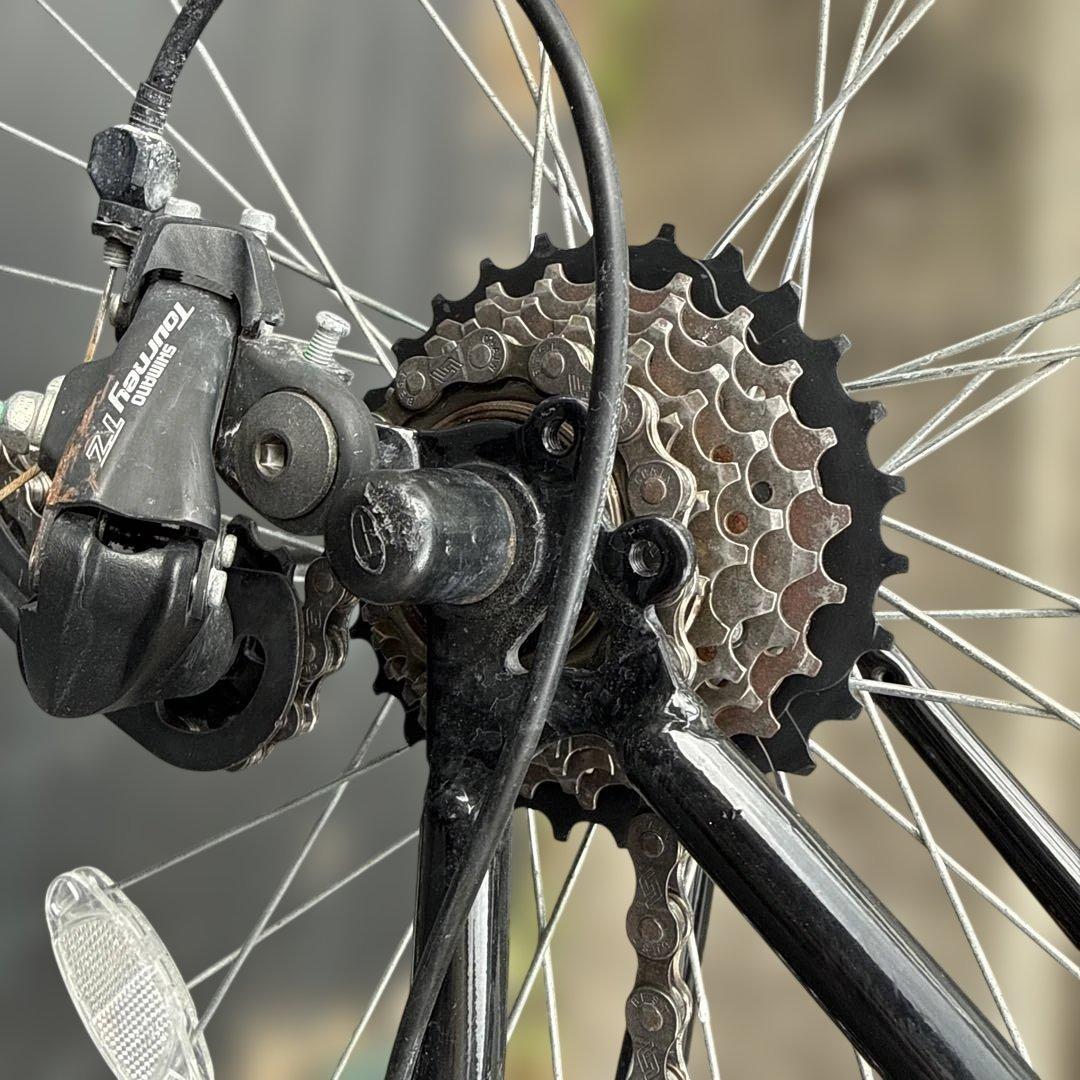 ロードバイク　ブラック