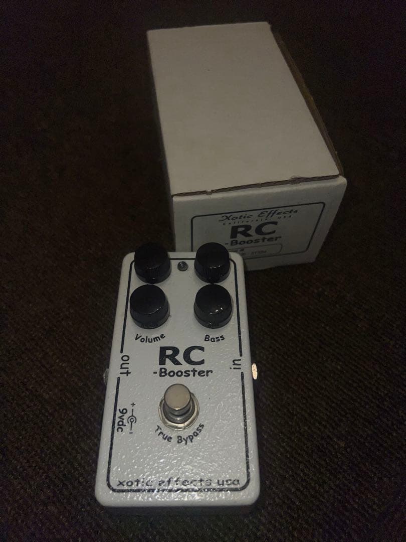 ギター xotic effects RC-Booster