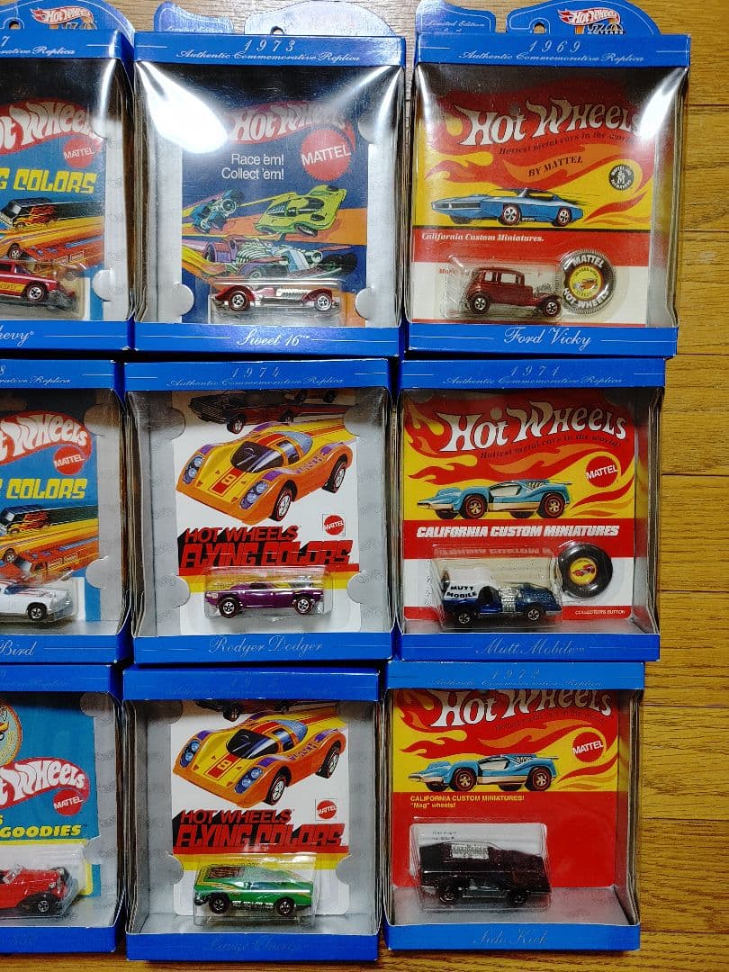 ホットウィール　３０周年アニバーサリー　１８車種セット