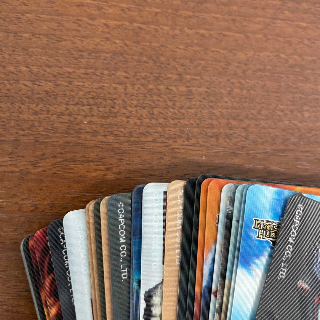 ❶モンスターハンター 3G 3Dカード レンチキュラーカード 26枚