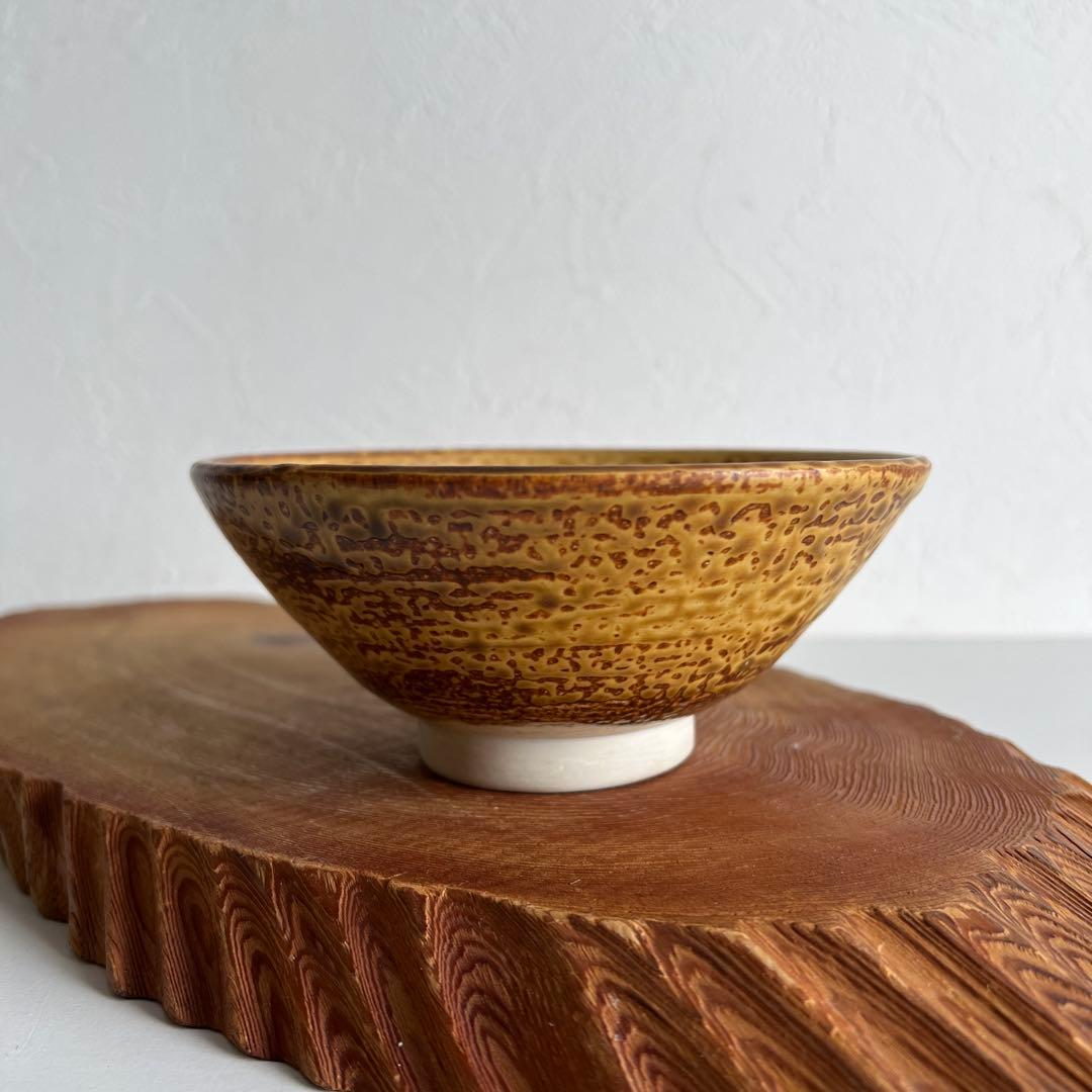 k038 茶道具 抹茶碗セット 秀泉陶苑 織部茶碗（緑釉）・黄伊羅保釉 平茶碗