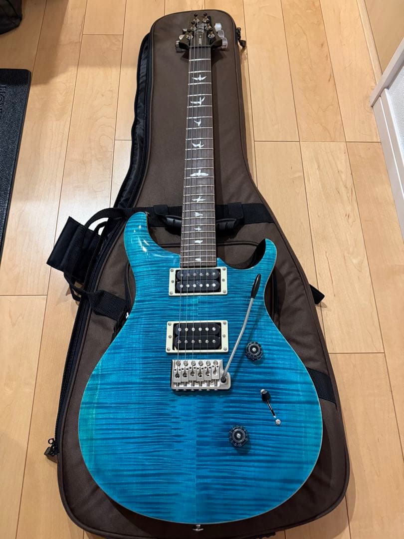 PRS SE Custom24 Blue Matteo Lockingペグ