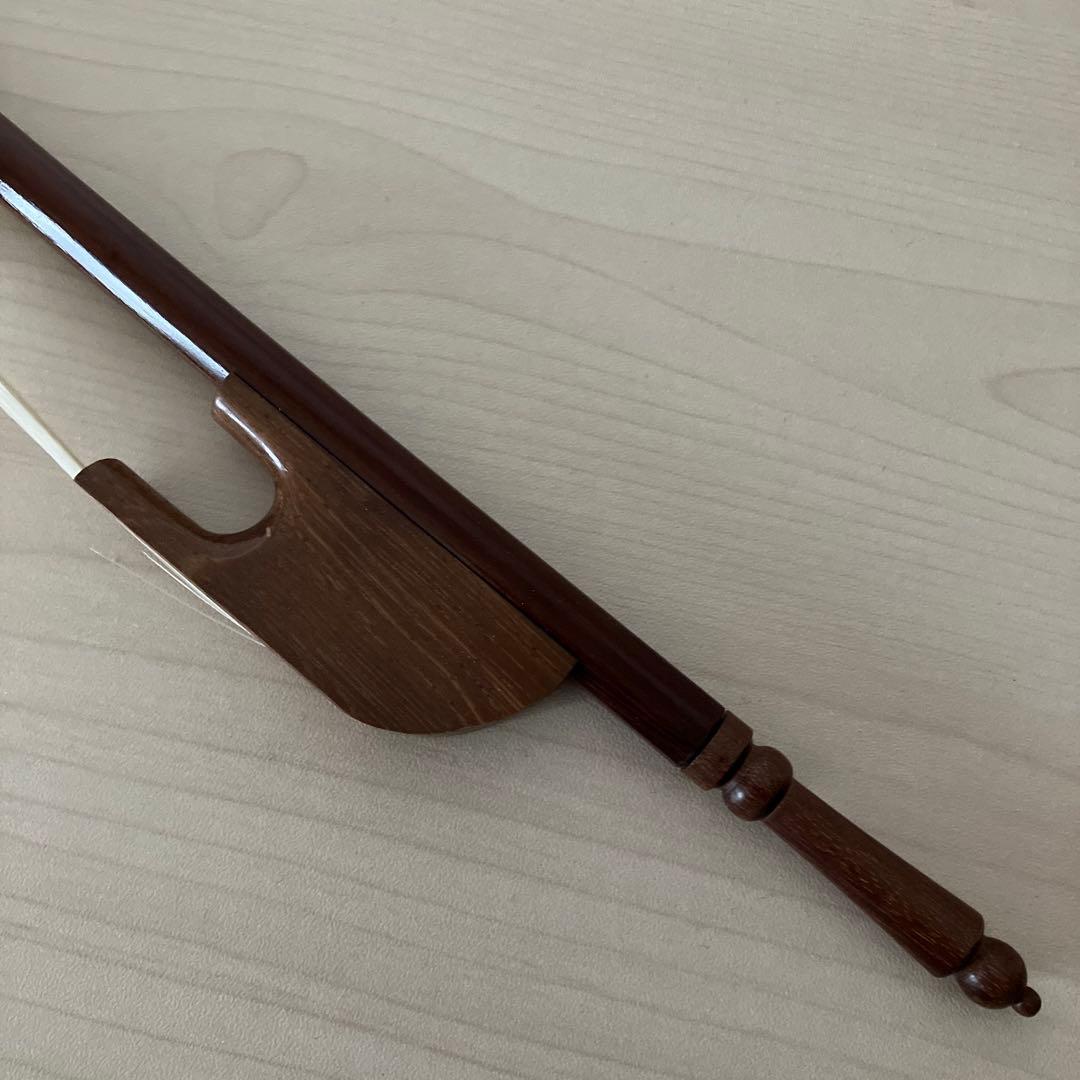 ロングスクリュー　バロックチェロ弓　ヴィオラ・ダ・ガンバ弓