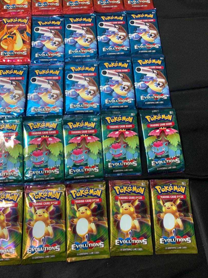 ポケモンカード　evolutions 未開封パック　36パック　まとめ売り