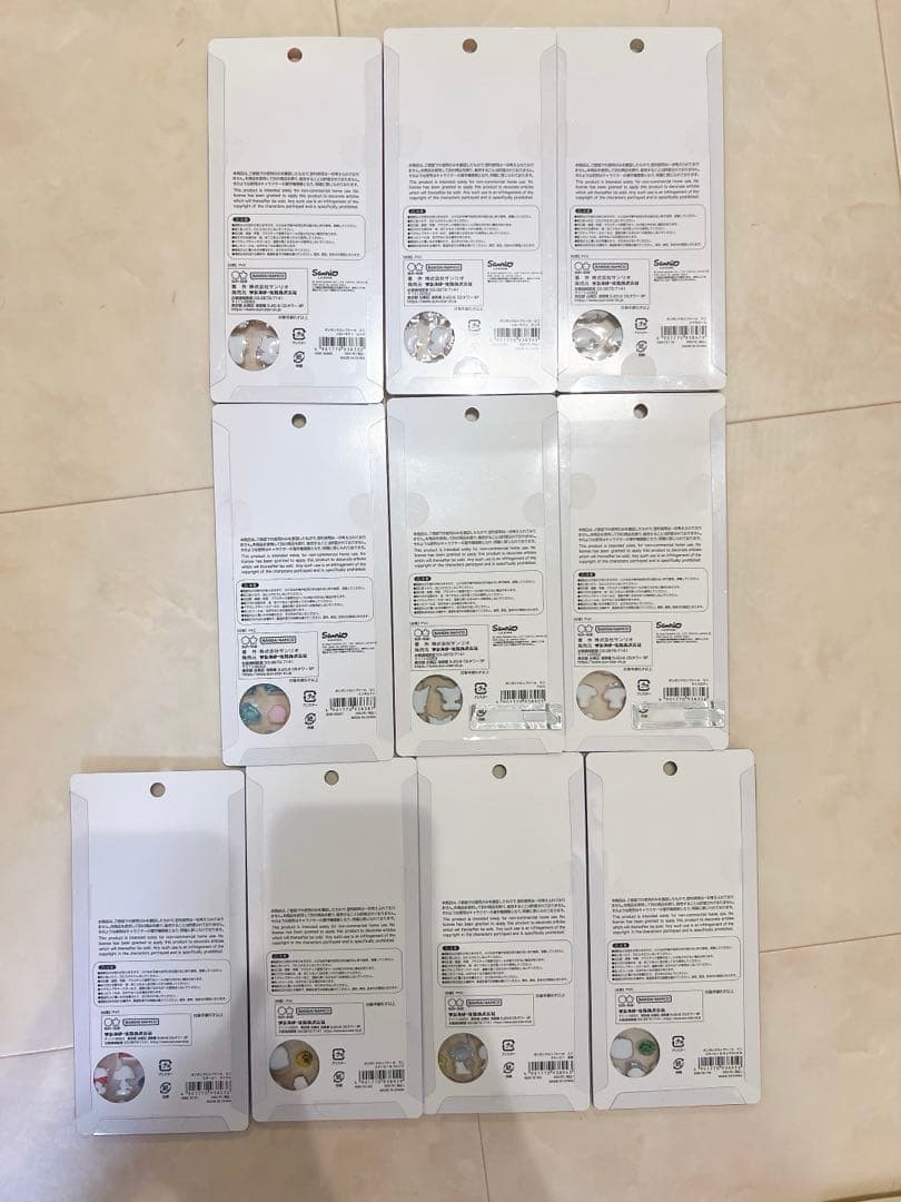 【まとめ割り】全て正規品10セット ボンボンドロップシール サンリオ スヌーピー