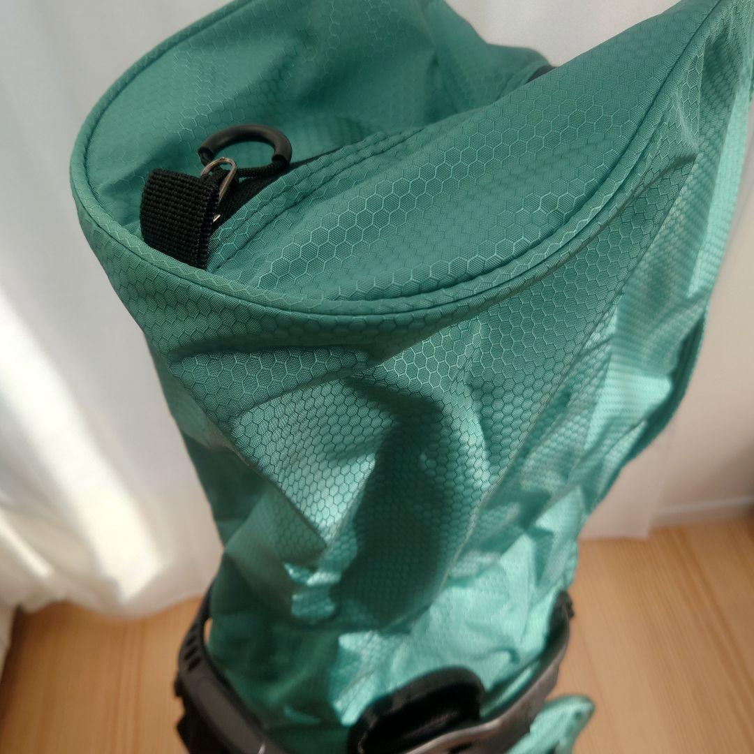 BOYEASKULLEAPグリーン ウルトラライトキャディバッグ 14分割