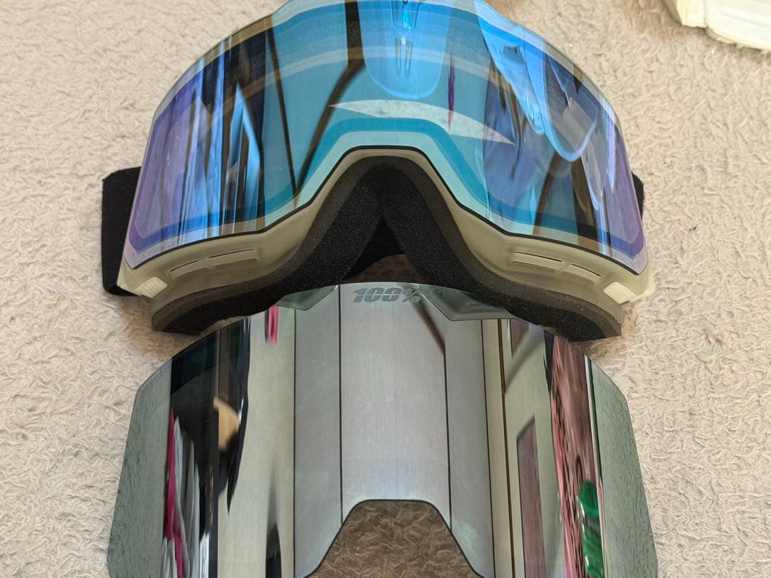 100% The craft ゴーグル シルバー