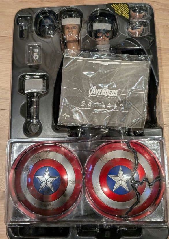 ホットトイズ ムービーマスターピース キャプテンアメリカ エンドゲーム セット