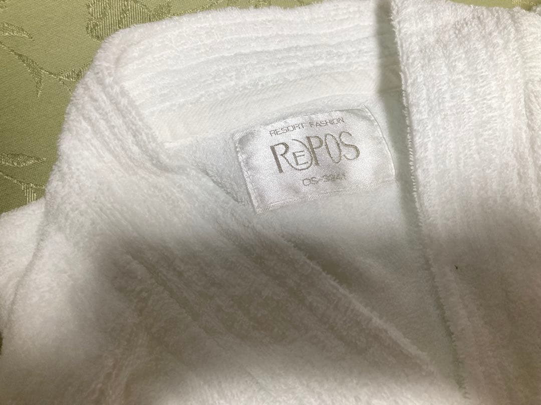 未使用 ホテル ヨーロッパ バスローブ バスタオル フェイスタオル 3点セット