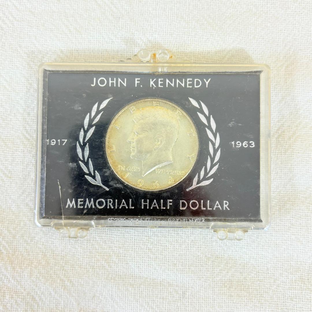 ジョン・F・ケネディ メモリアルハーフダラー 1964