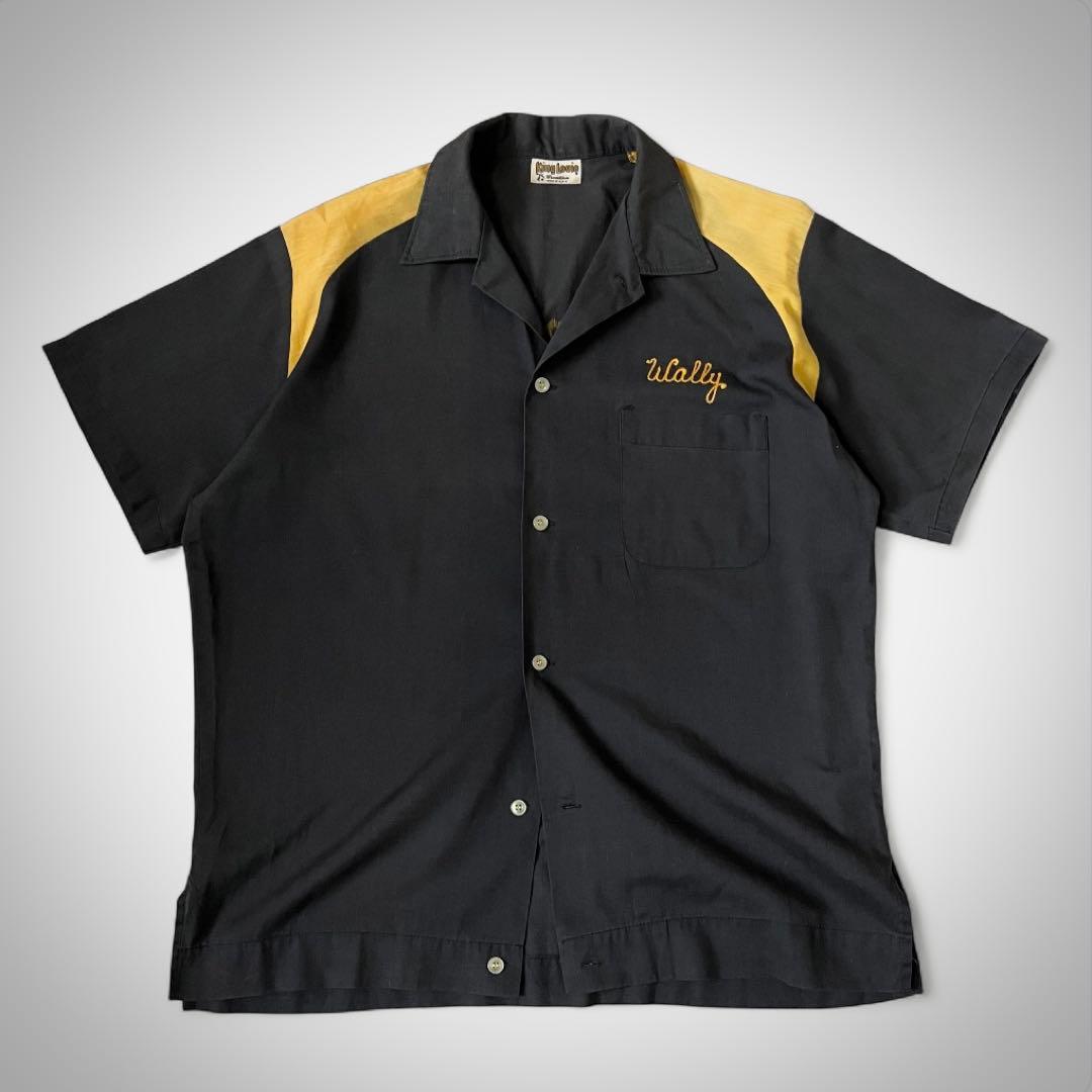 King Louie★ボーリングシャツ★USA製★刺繍入り