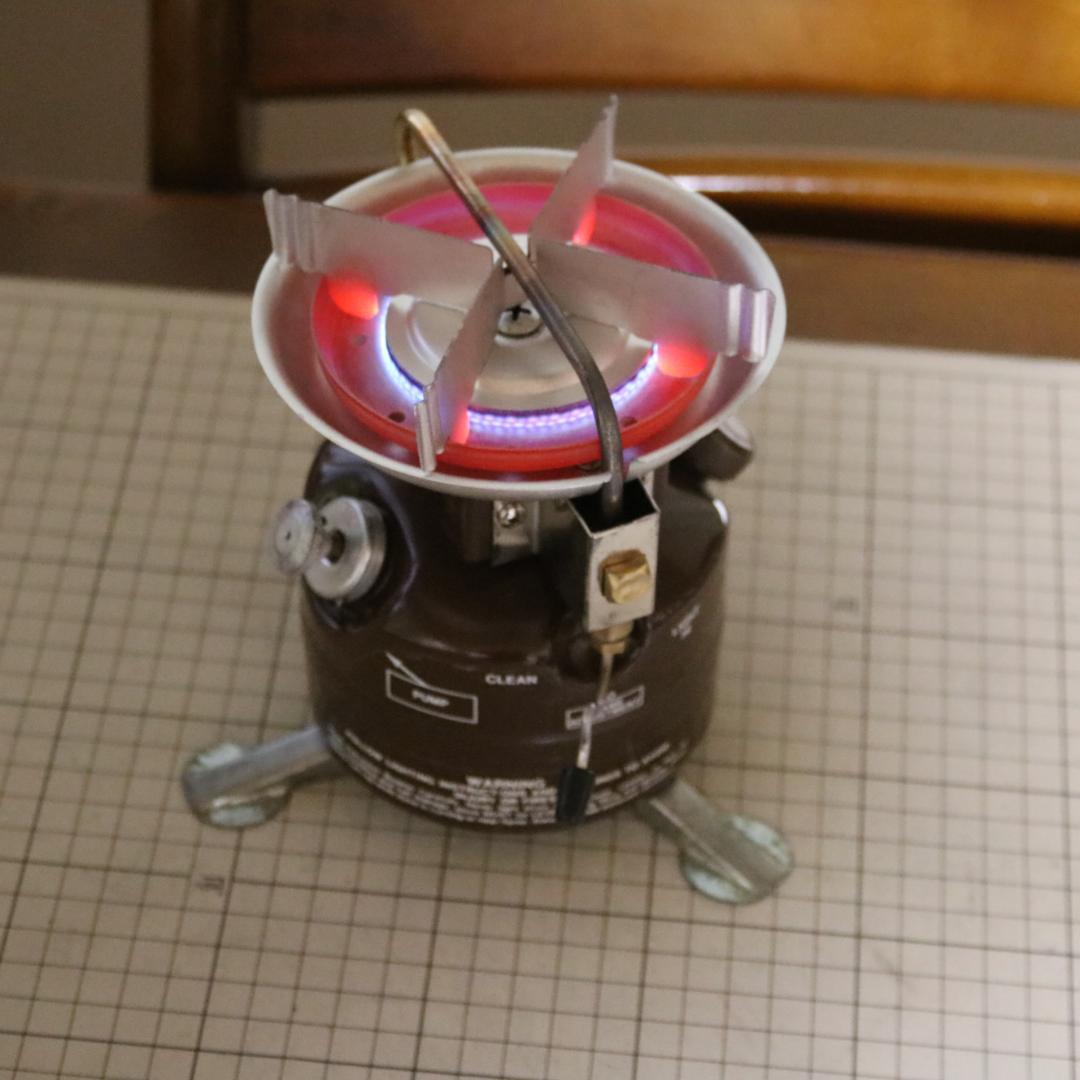 美品　希少　ヴィンテージ　コールマン 400 茶ピーク１　No.42