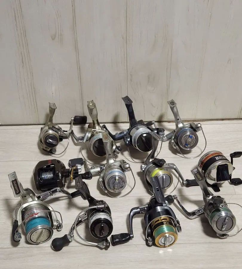 SHIMANO Daiwa 等 ジャンク品 リール 12点セット‼️
