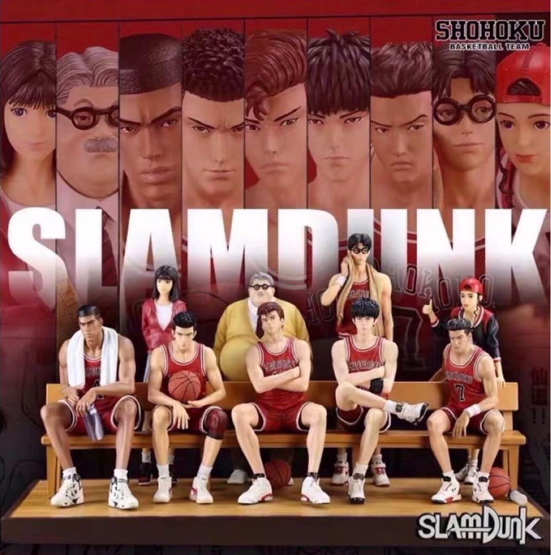SLAM DUNK スラムダンク フィギュア ガレージキット 9体