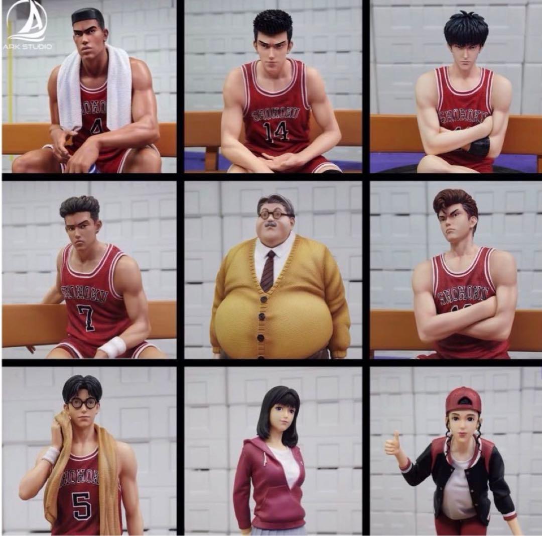 SLAM DUNK スラムダンク フィギュア ガレージキット 9体