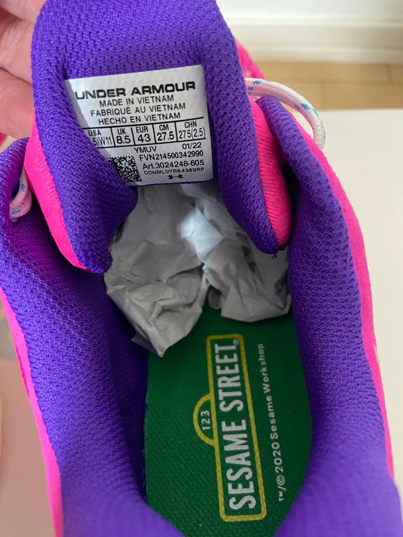 【新品未使用】curry9 27.5cm