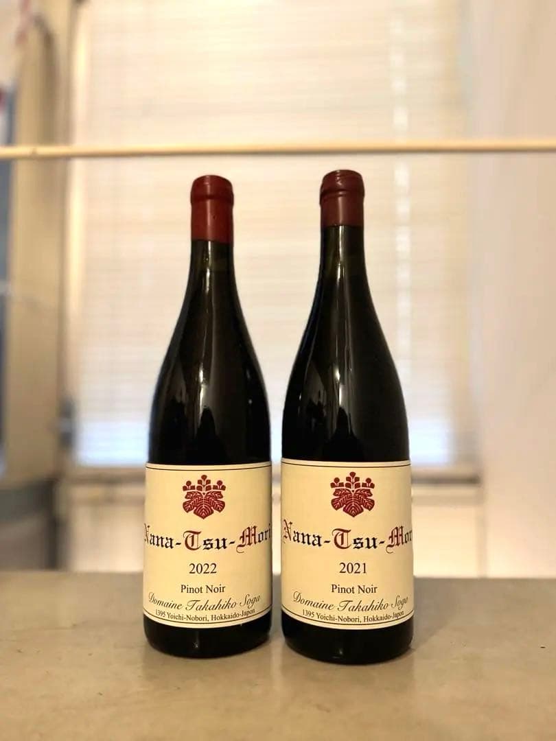ドメーヌタカヒコ　ナナツモリ 2021＆2022 ピノノワール2本セット