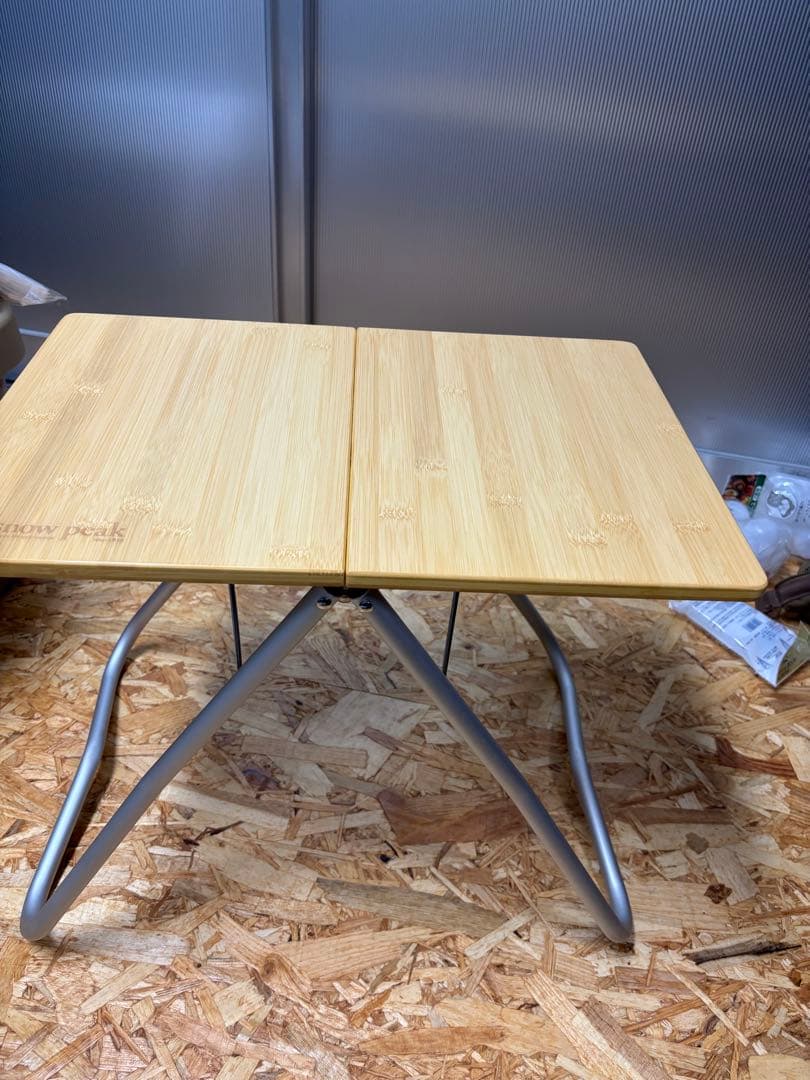 スノーピーク peak サイド テーブル キャンプ　アウトドア　折り畳み