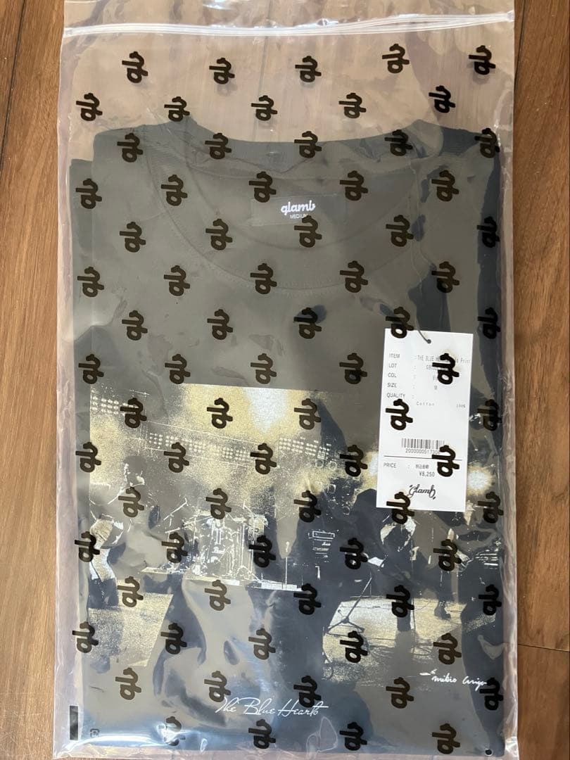 【新品未使用 M】 glamb×ブルーハーツ 40周年記念コラボ Tシャツ