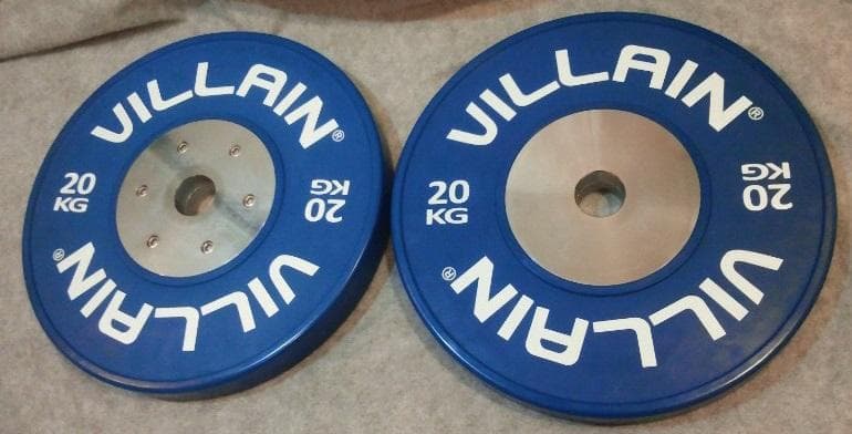 ② 20kg 2枚 VILLAIN ヴィラン バンパープレート オリンピック