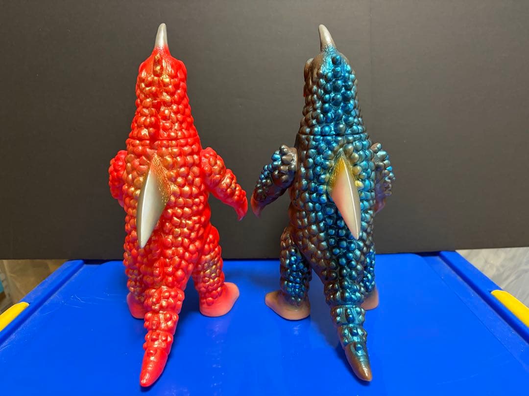 ブルマァク ブラックギラス&レッドギラスソフビ 2体セット ウルトラマンレオ怪獣